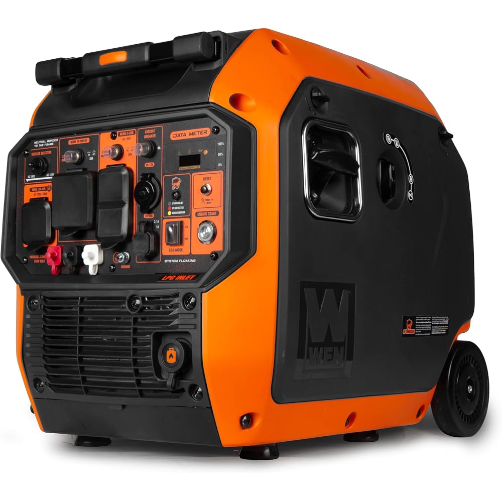 WEN DF680iX dual fuel inverter generator
