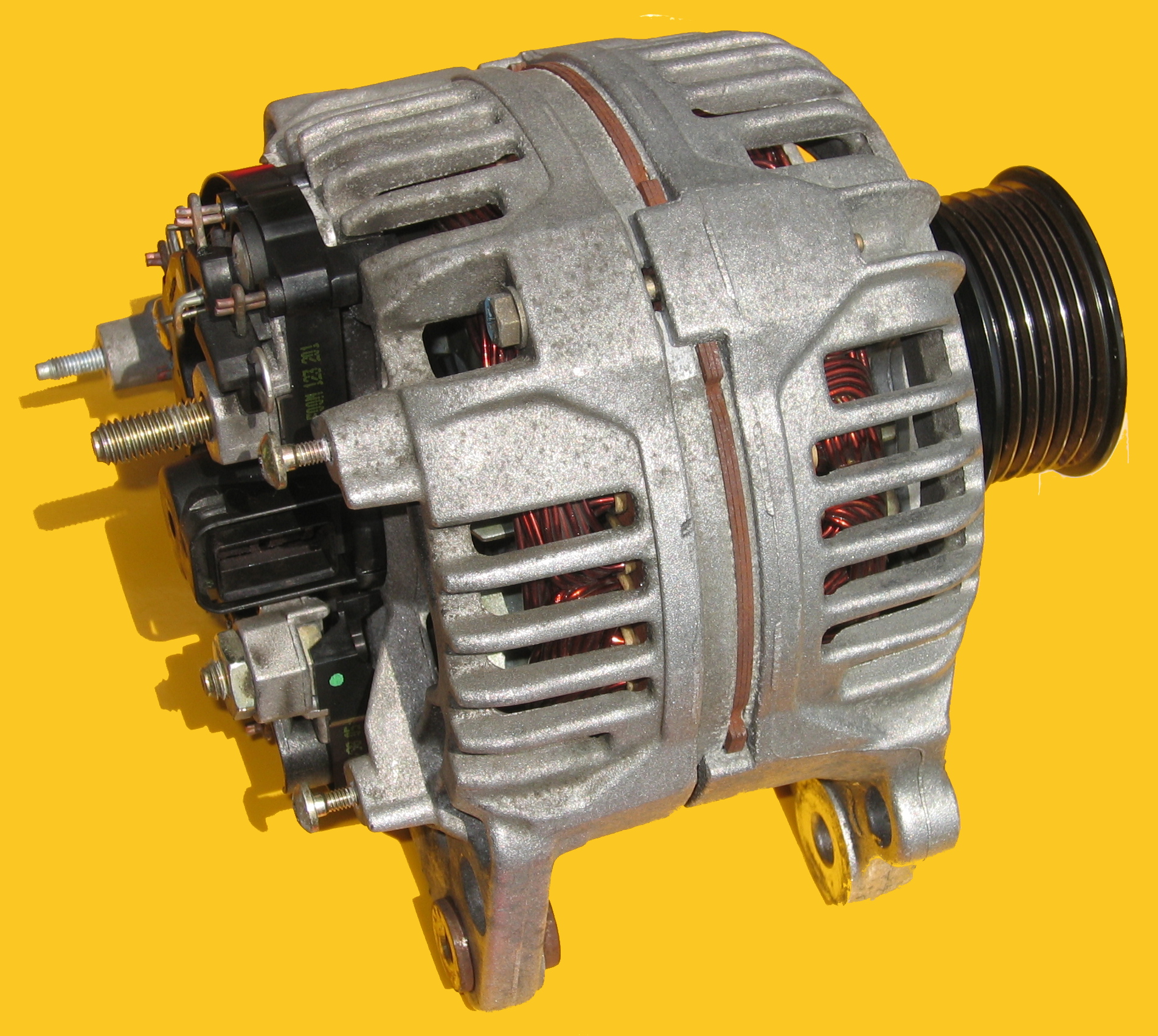 Automotive alternator, the source of drive-time charging power